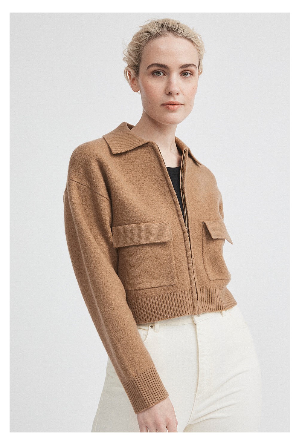 Utility Knit Bomber