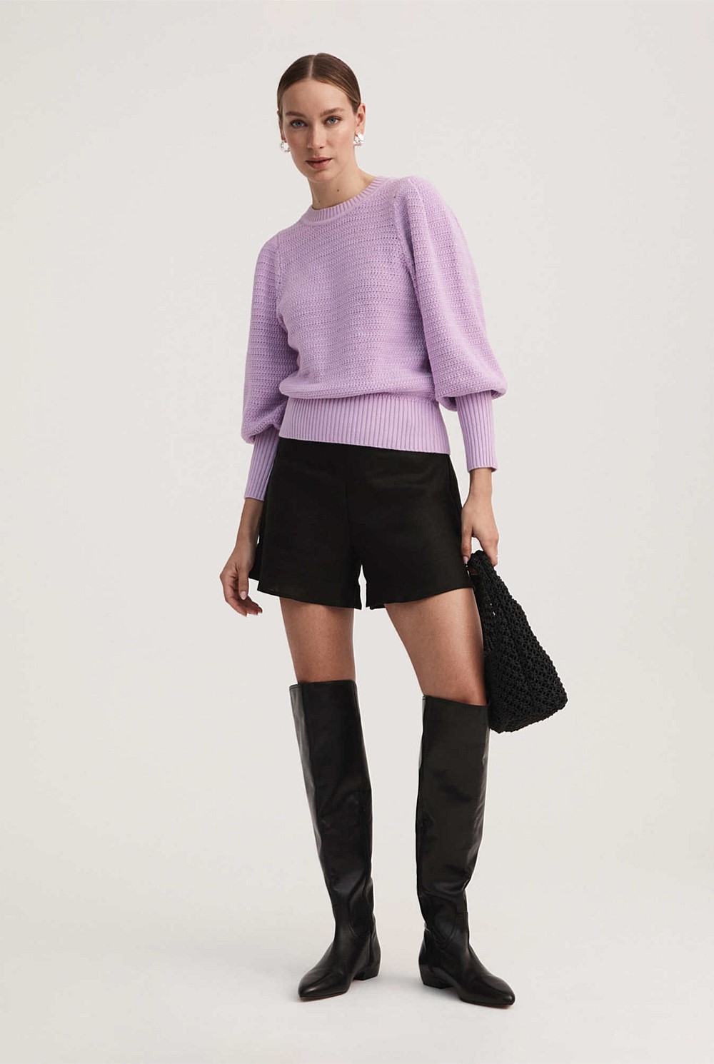 Full Sleeve Textured Knit