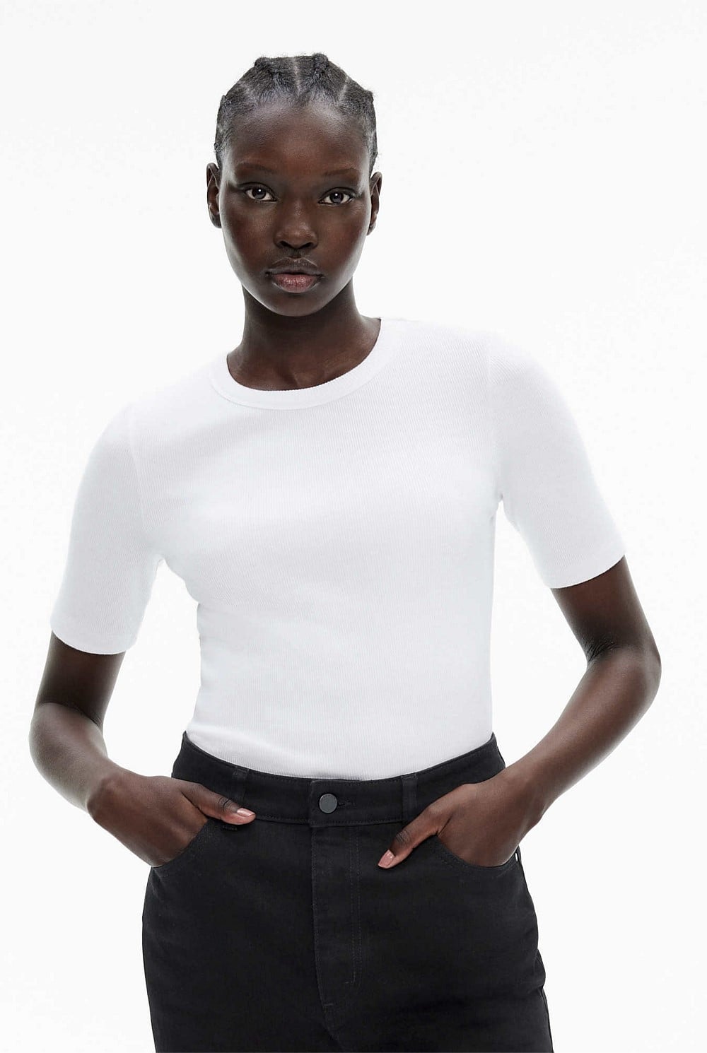 Crew Rib Tee