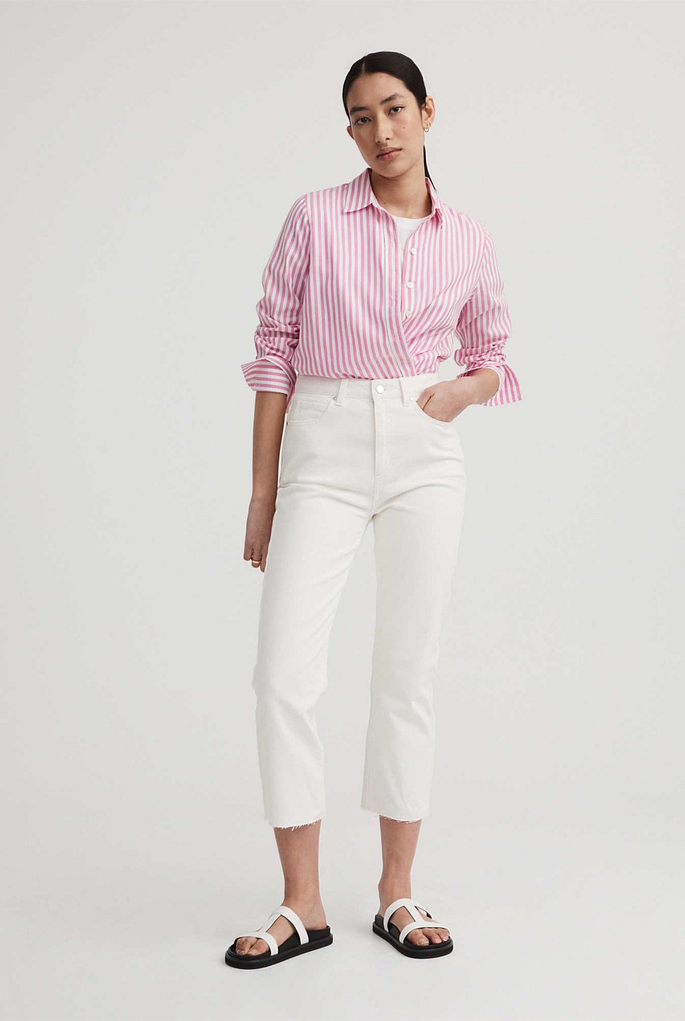 Stripe Cotton Shirt