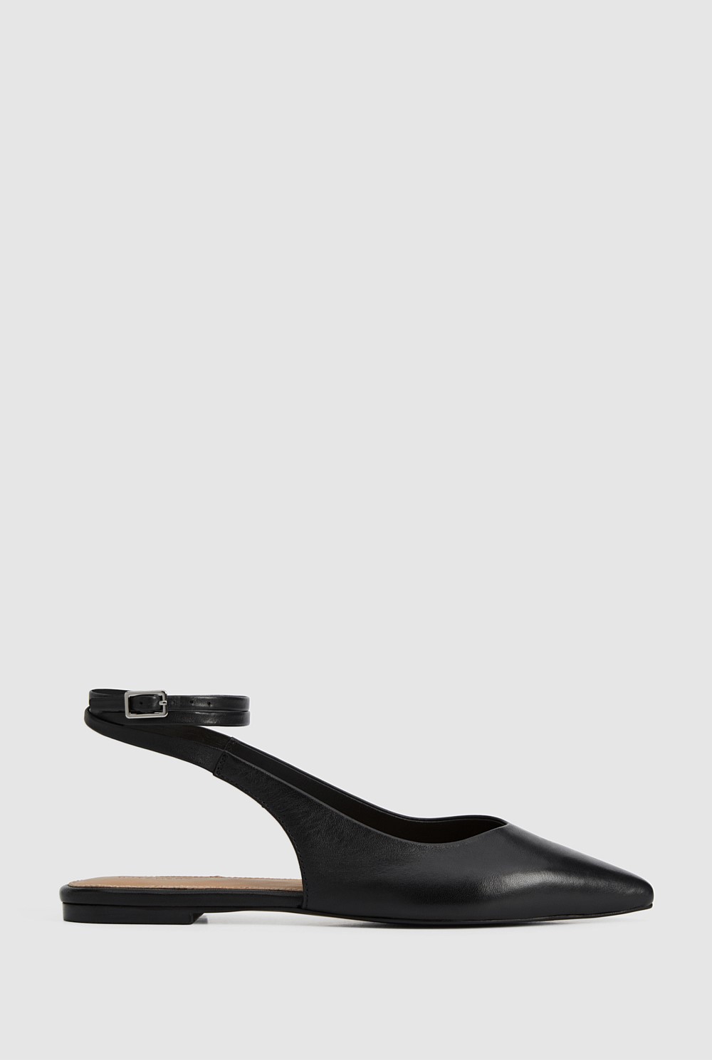 Jacqui Leather Flat