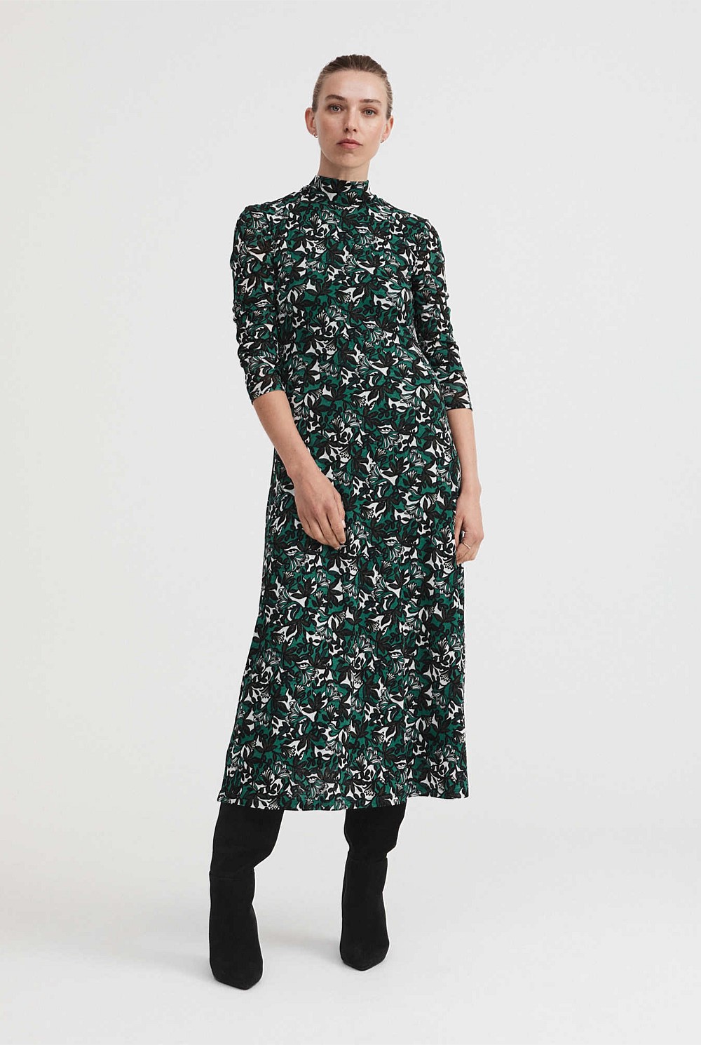 Mesh Folk Blossom Dress