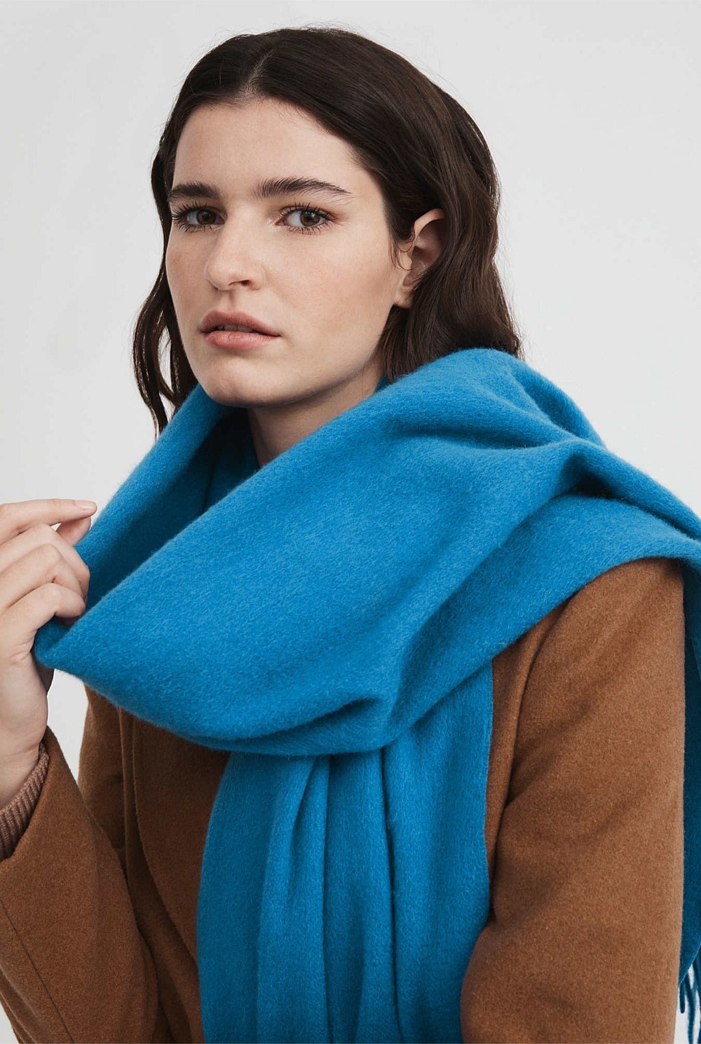 Luxe Essential Wool Blend Scarf