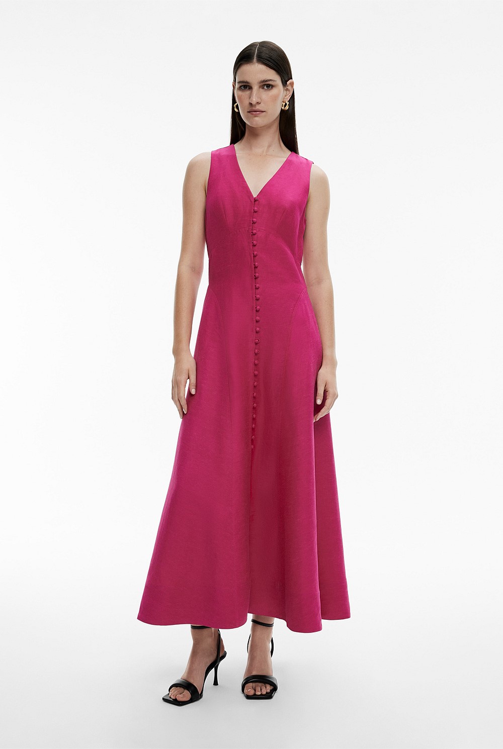 Seam Detail Maxi Dress