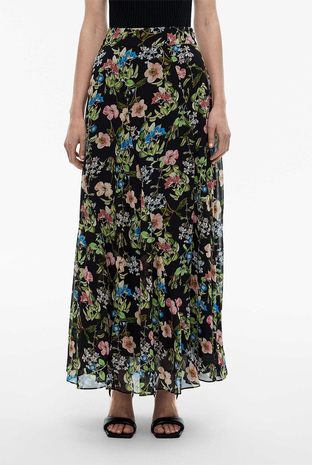 Botanical Maxi Skirt