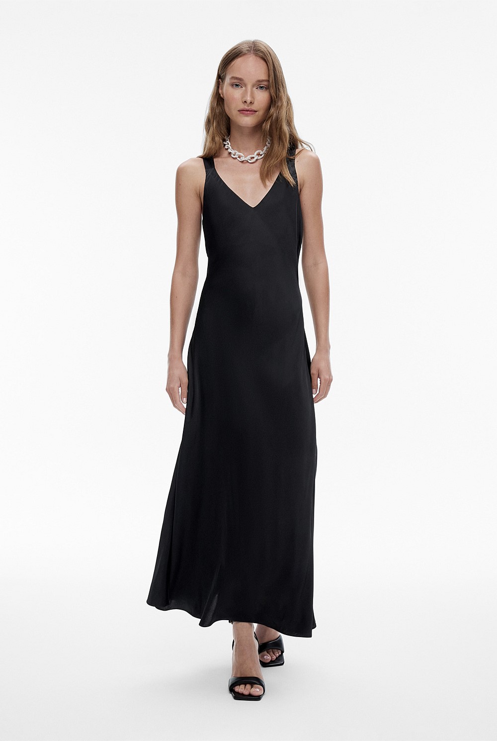 Satin Slip Dress