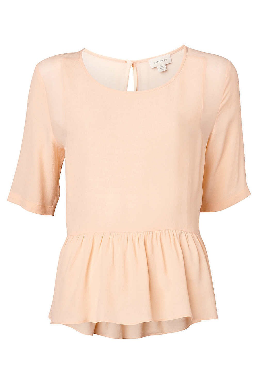 Panel Peplum Tee