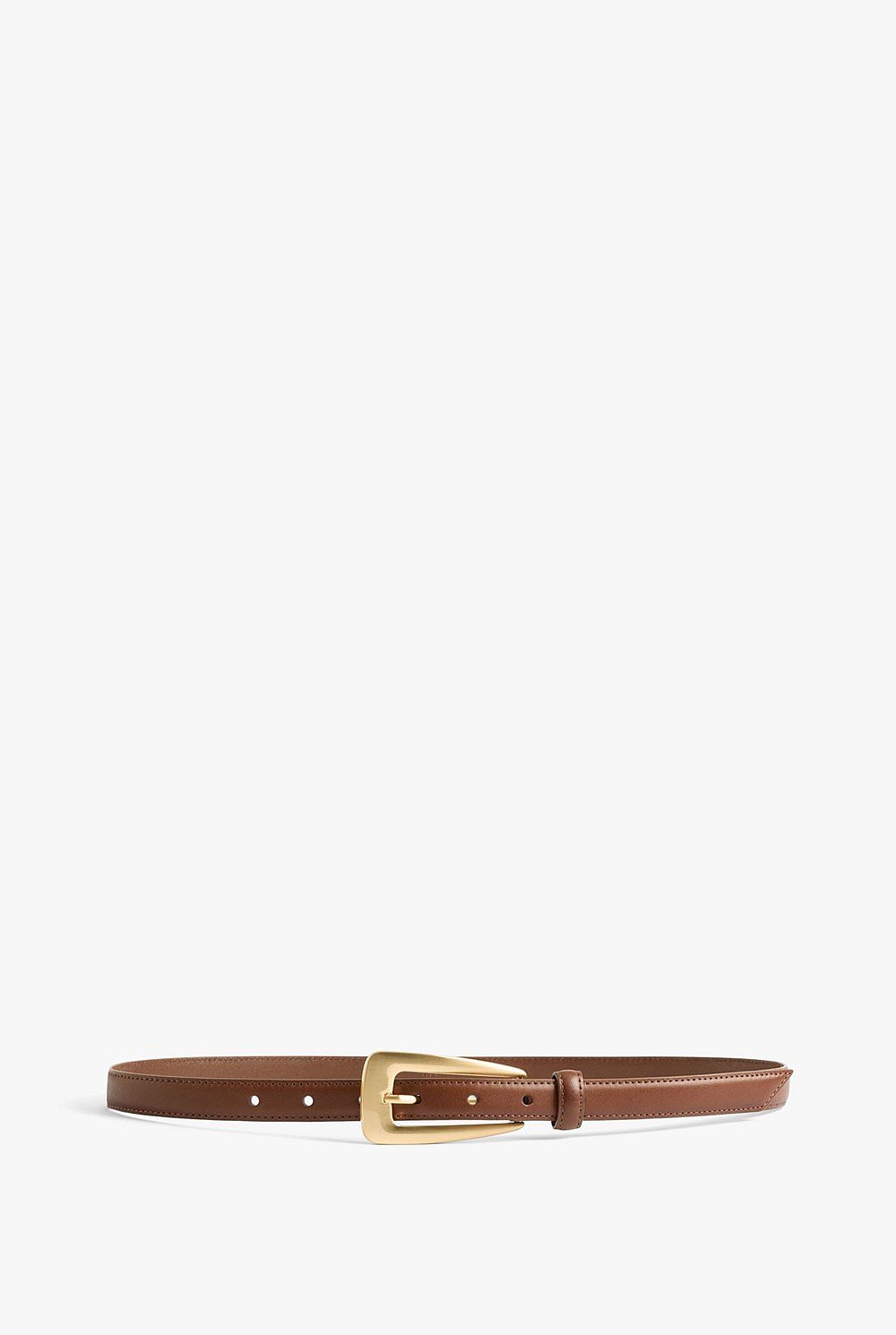 Elongated Buckle Belt