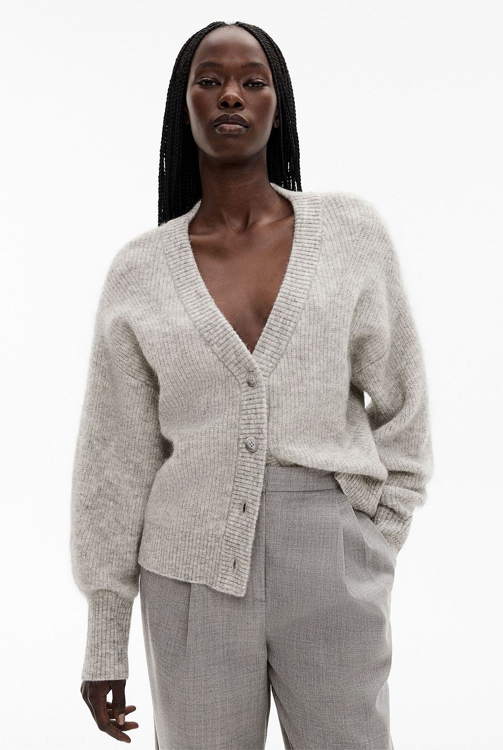 Tactile Knit Cardigan