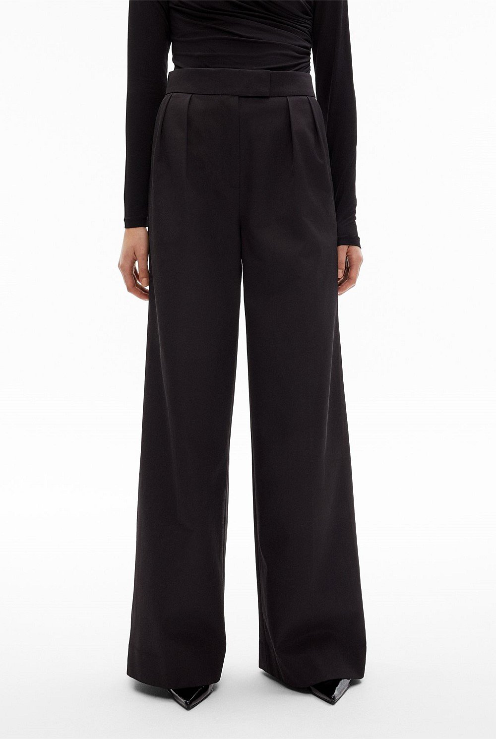 Waisted Pleat Trouser