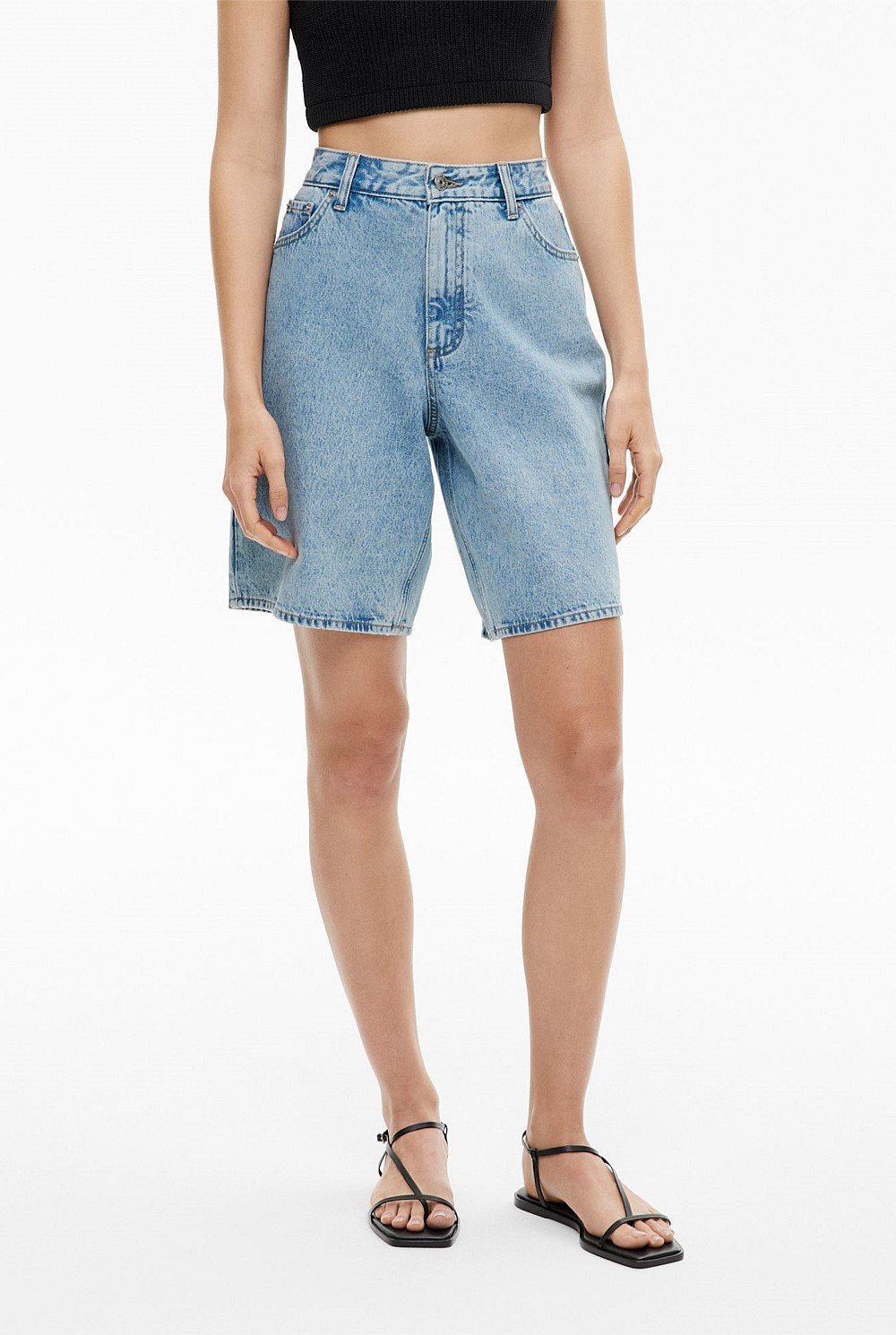 Denim Bermuda Short