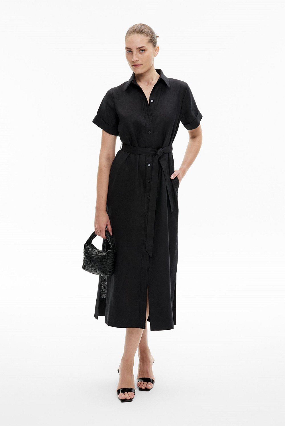 Longline Shirt Dress