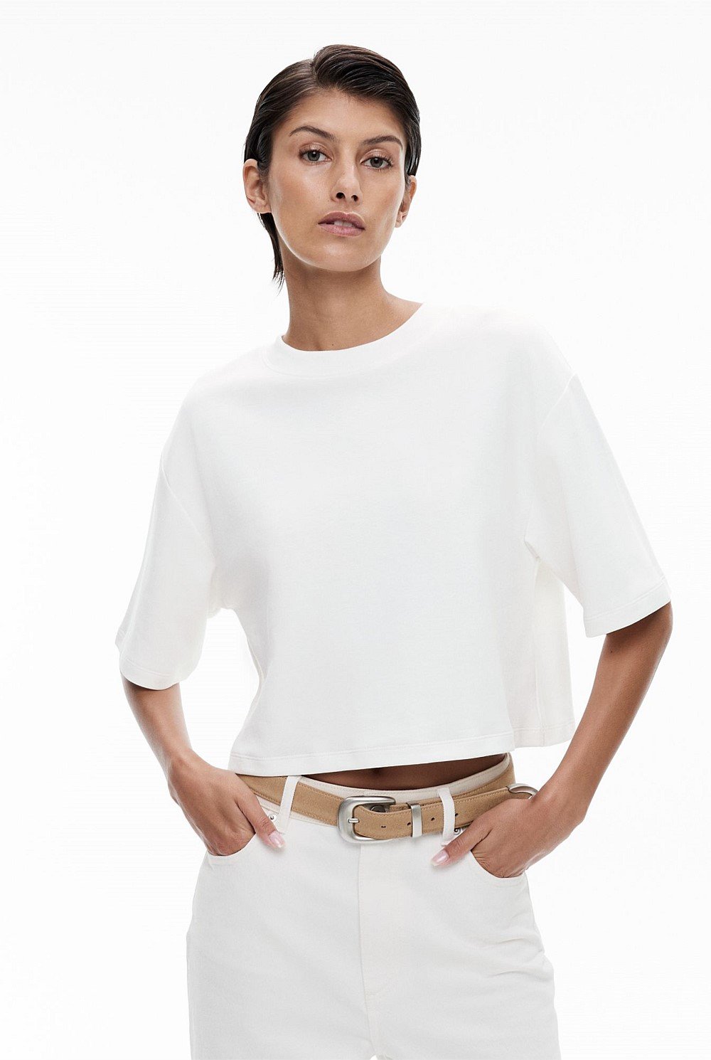 Boxy Crop Tee