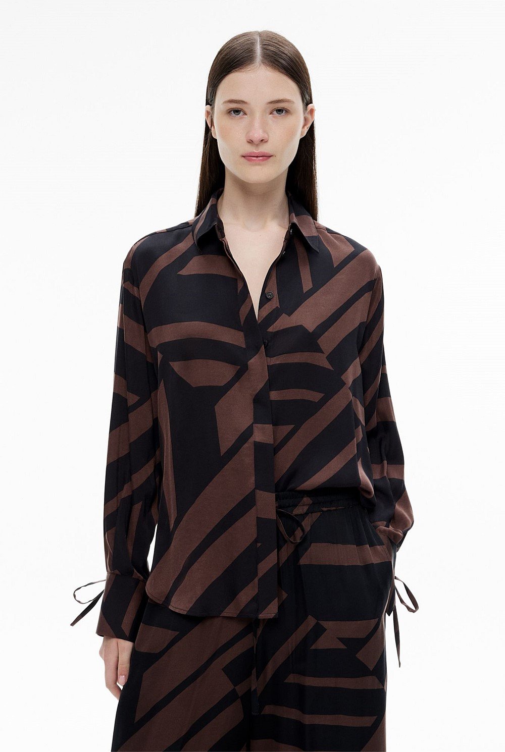 Tie Cuff Shirt