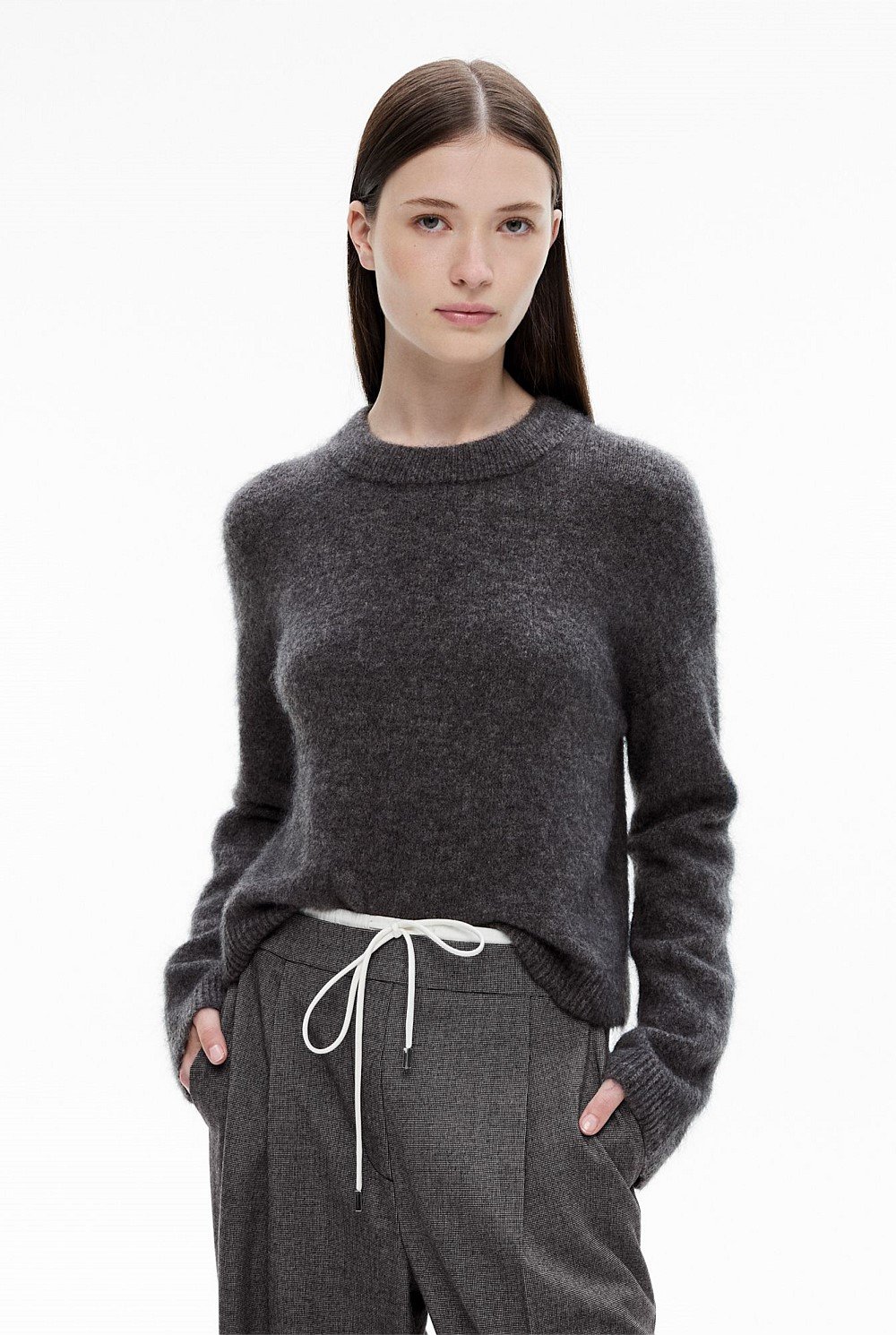 Fluffy Crew Knit