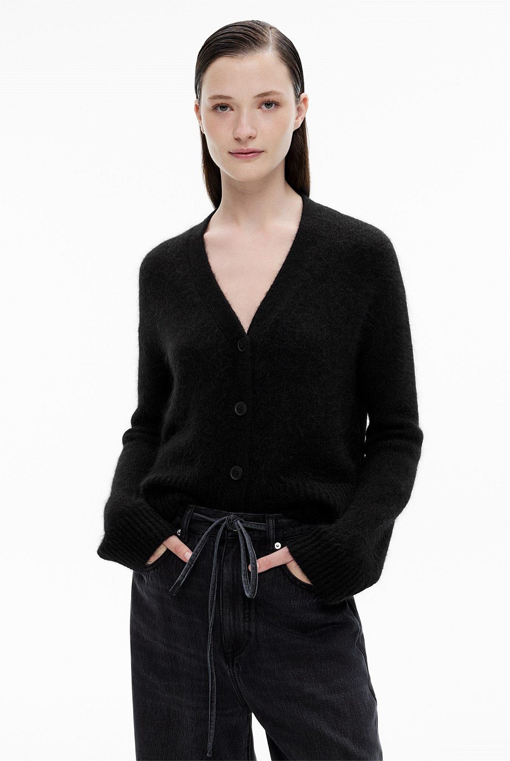 Fluffy Boxy Cardigan