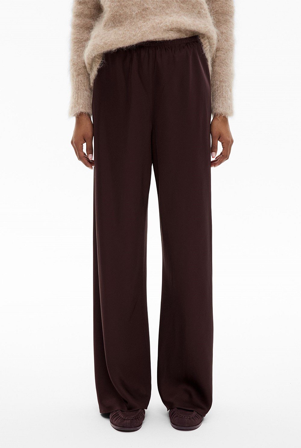Bias Pull On Pant