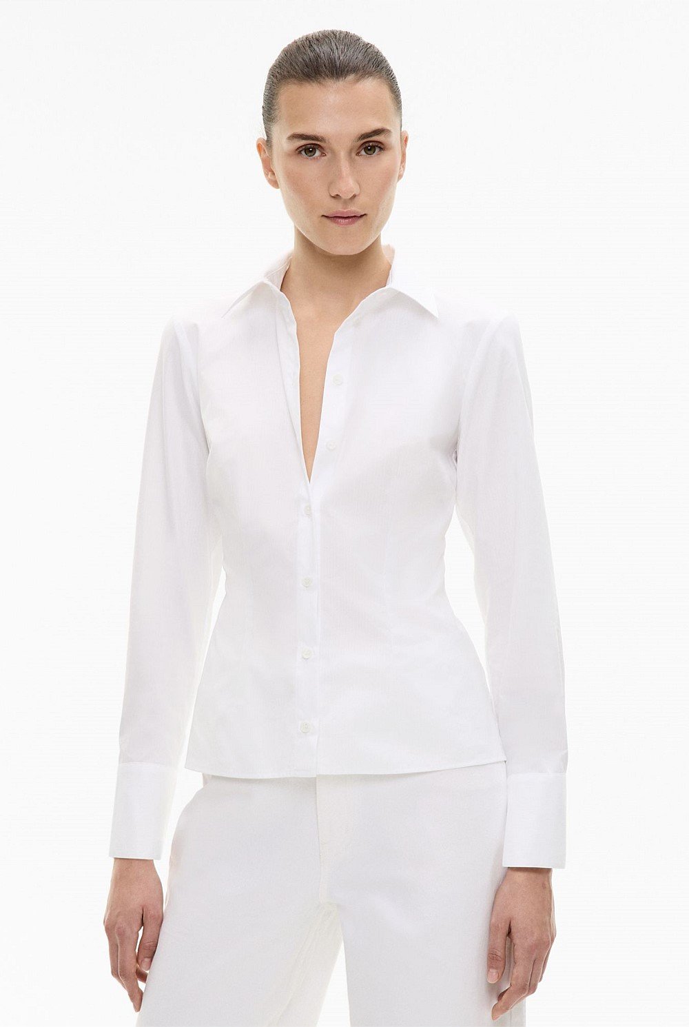 Belt Back Shirt