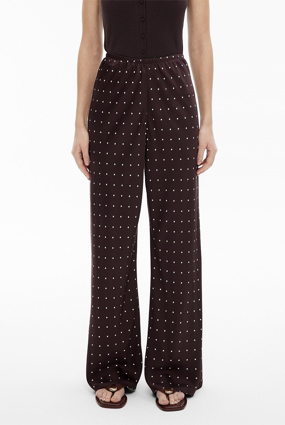 Bias Pull On Pant