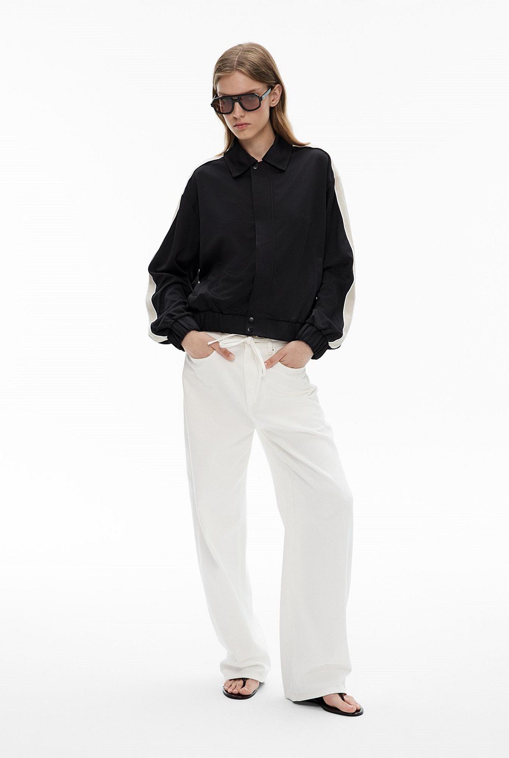 Zip Through Track Jacket
