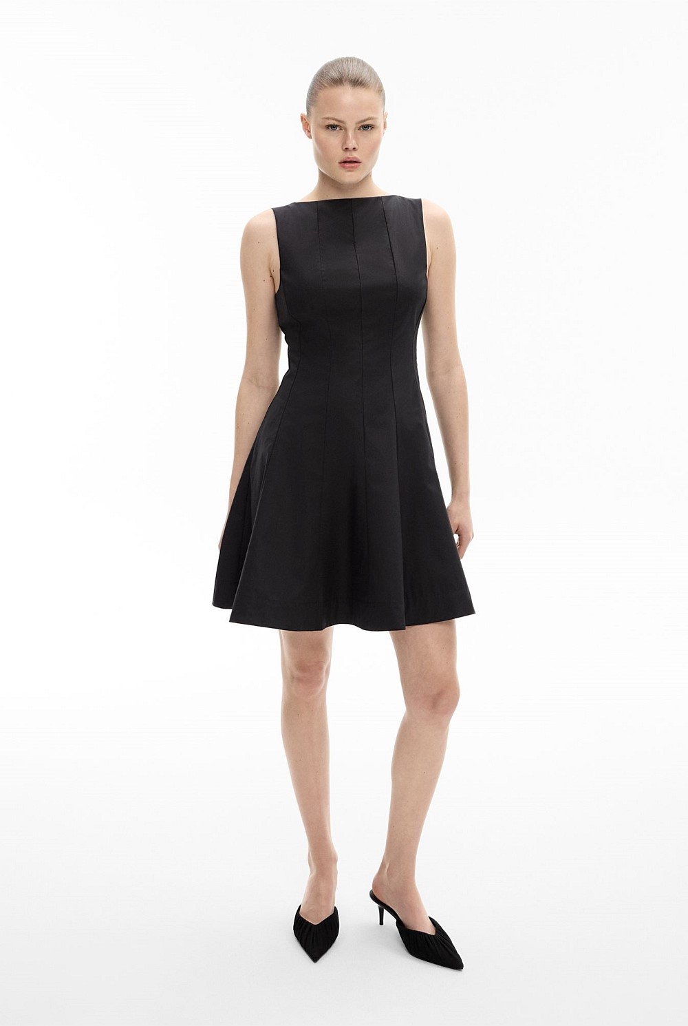 Panelled Mini Dress