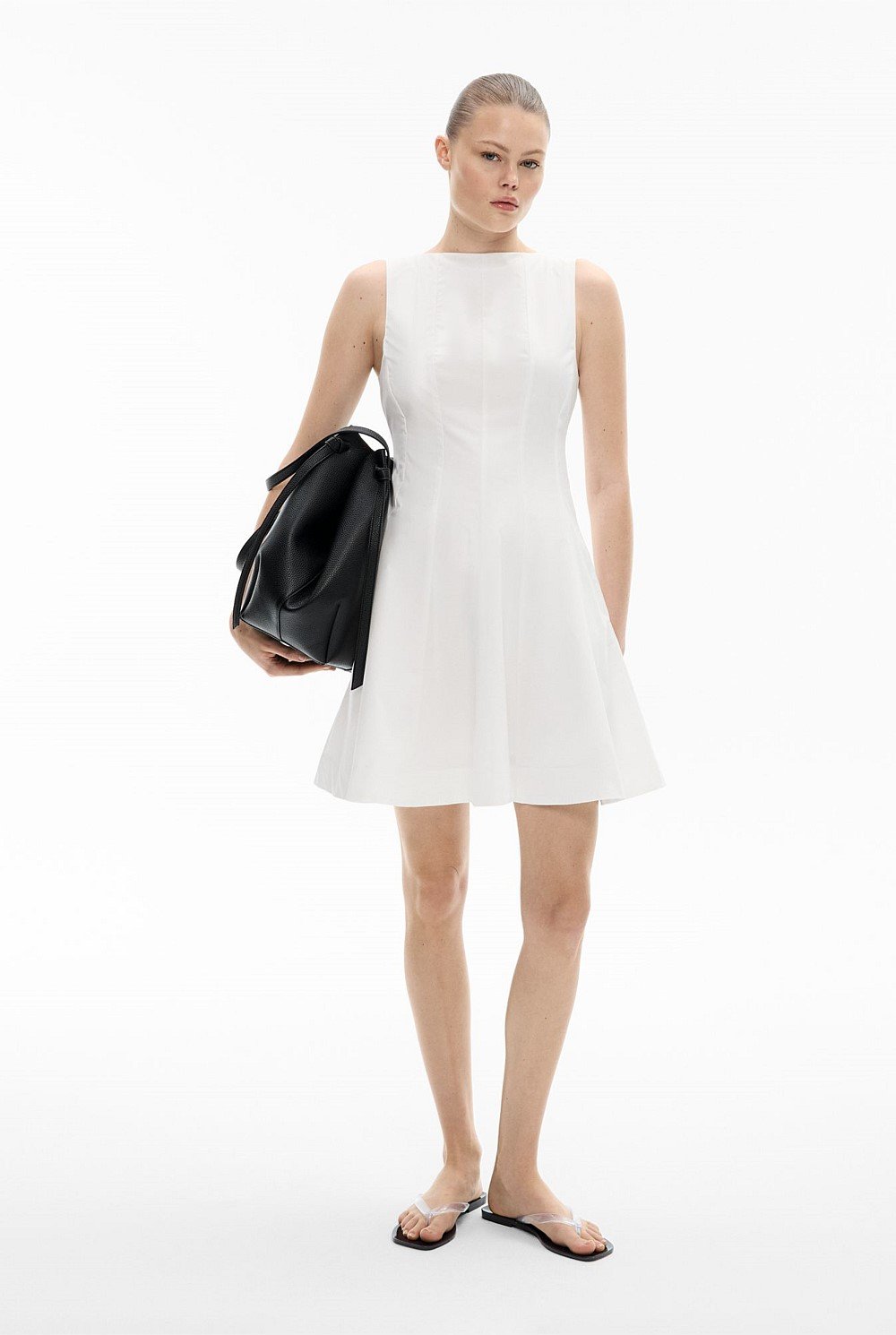Panelled Mini Dress