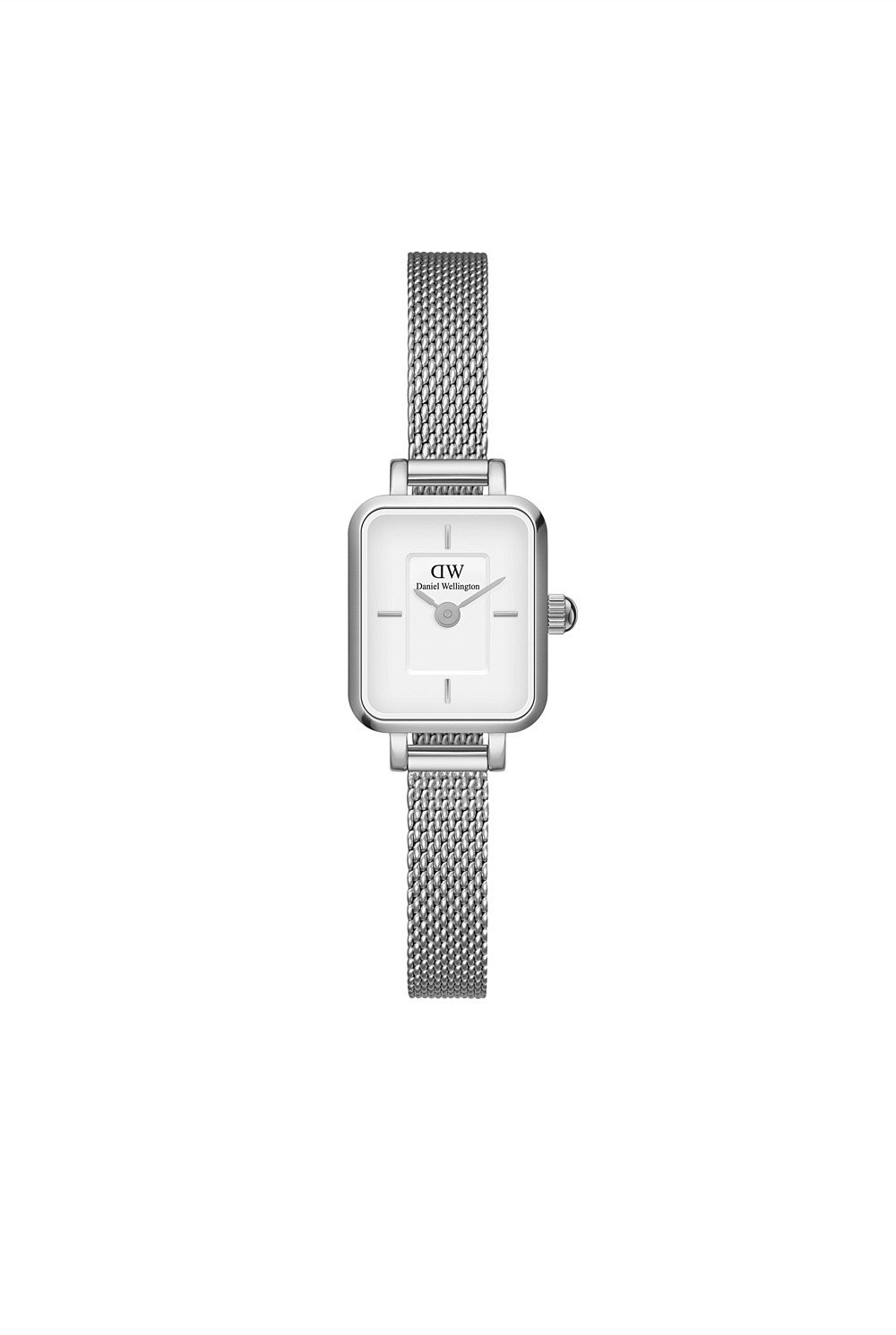 Quadro Mini 15x18 Sterling S White Watch