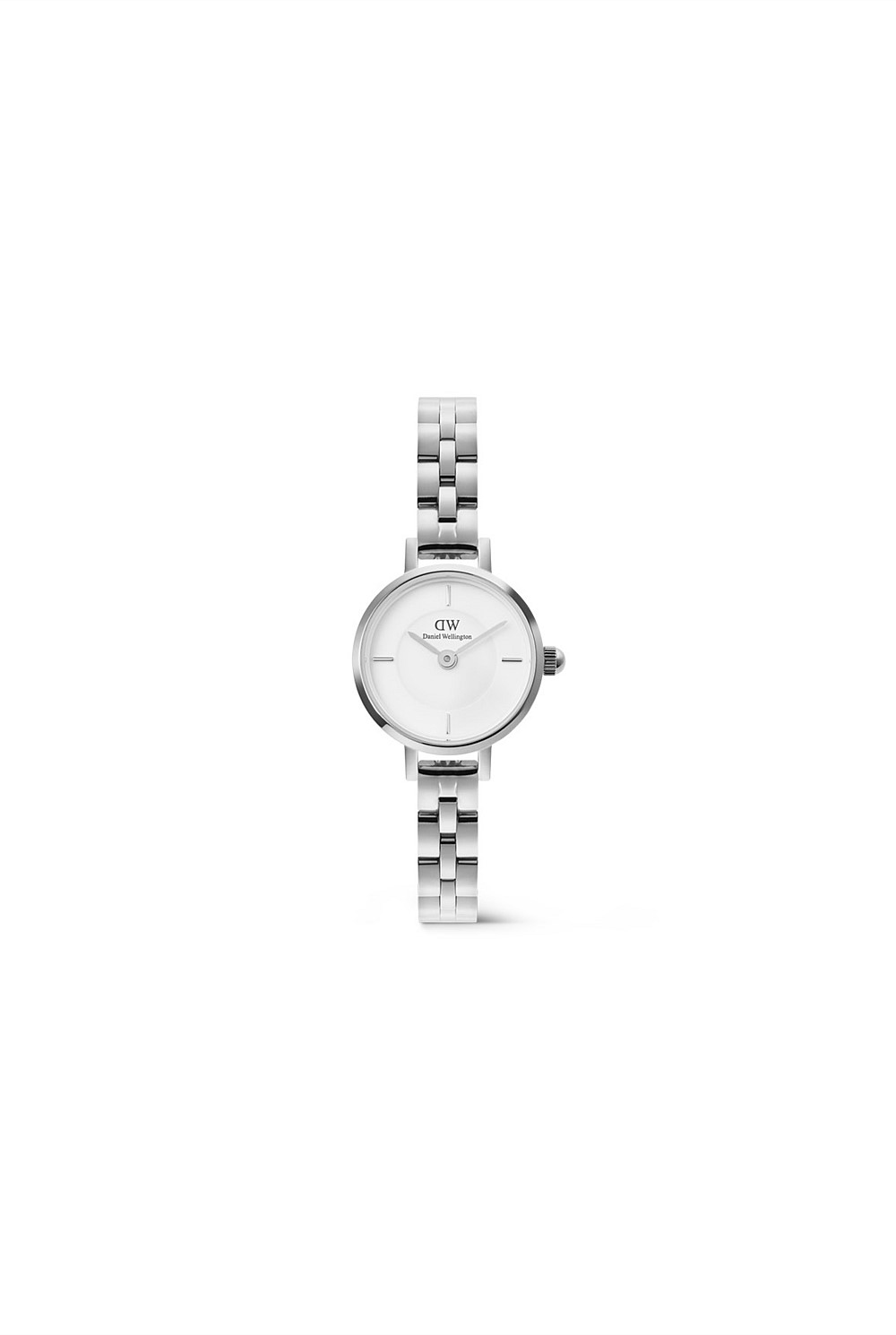 Petite Mini Arch 3-link White Silver