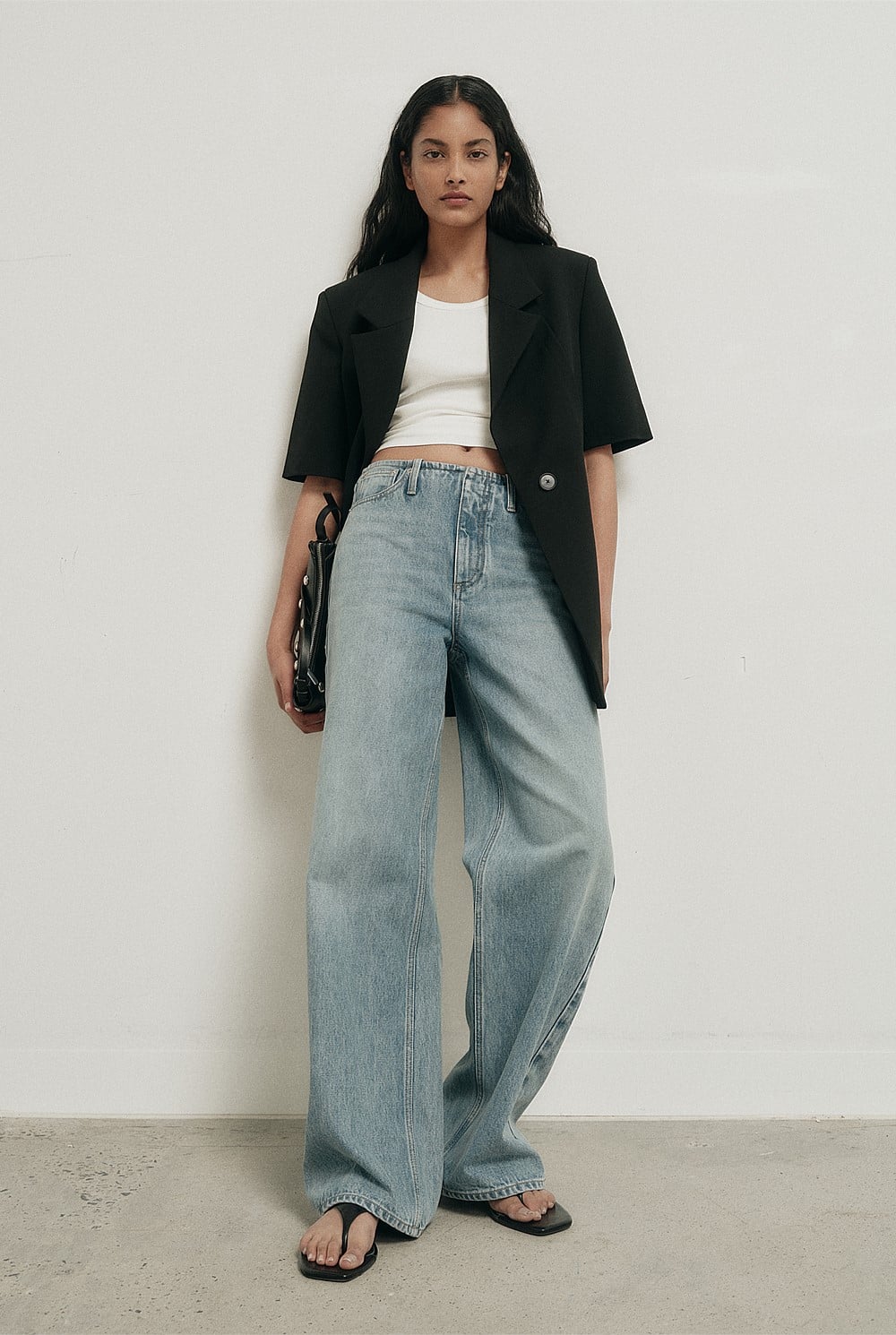 Clean Waist Denim Jeans