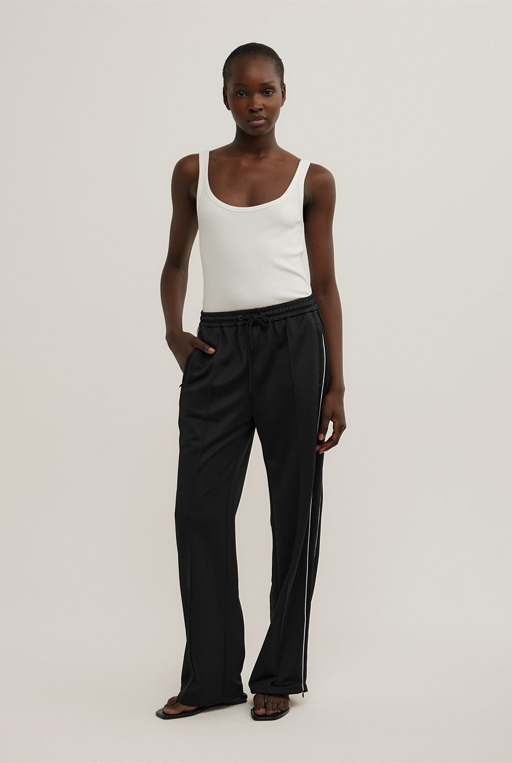 Piping Detail Trackpants