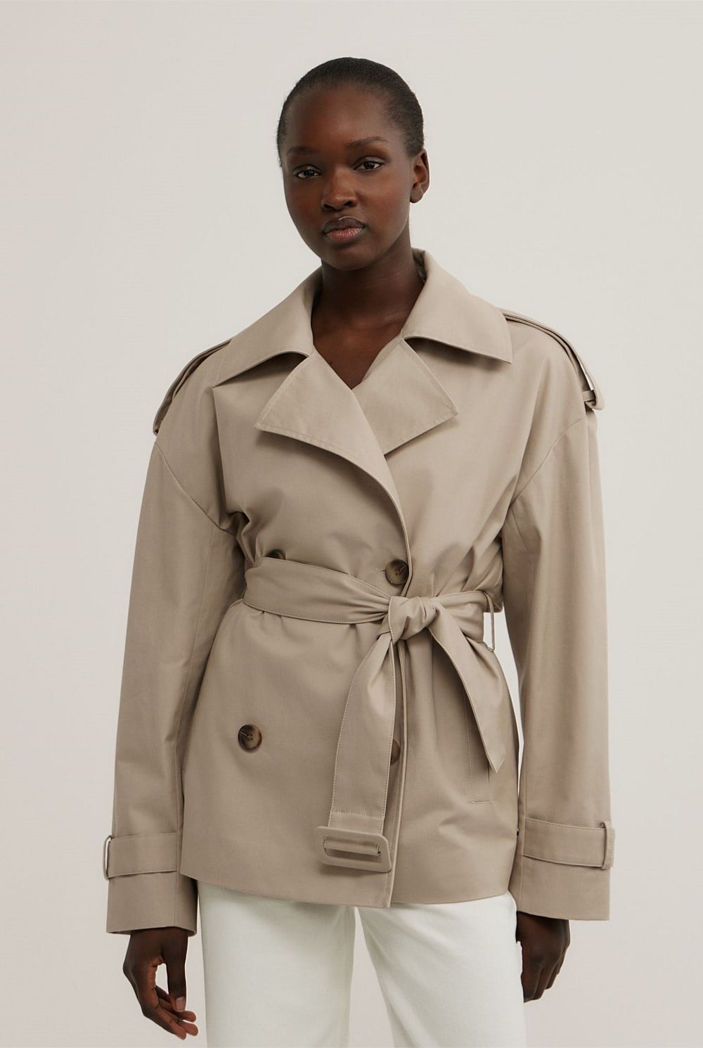 Belted Trench Coat