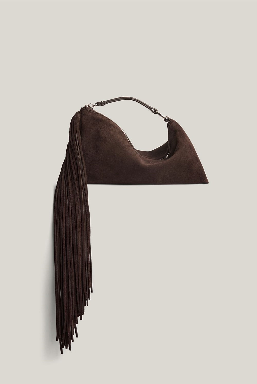 Dakota Fringe Leather Clutch