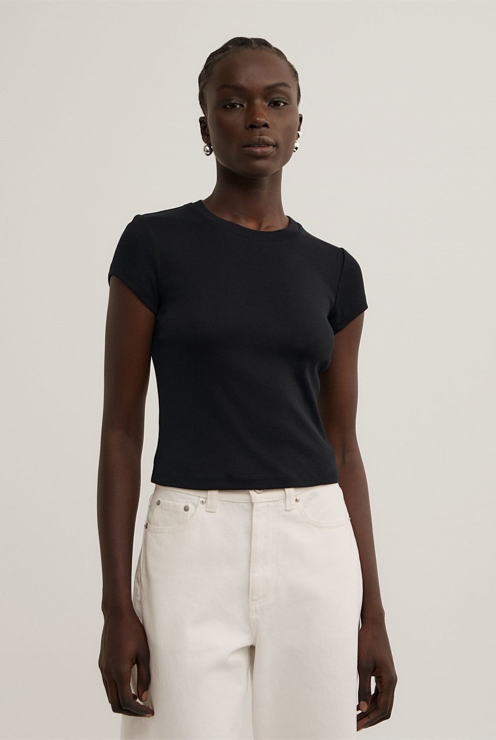 Short Sleeve Fitted T-Shirt