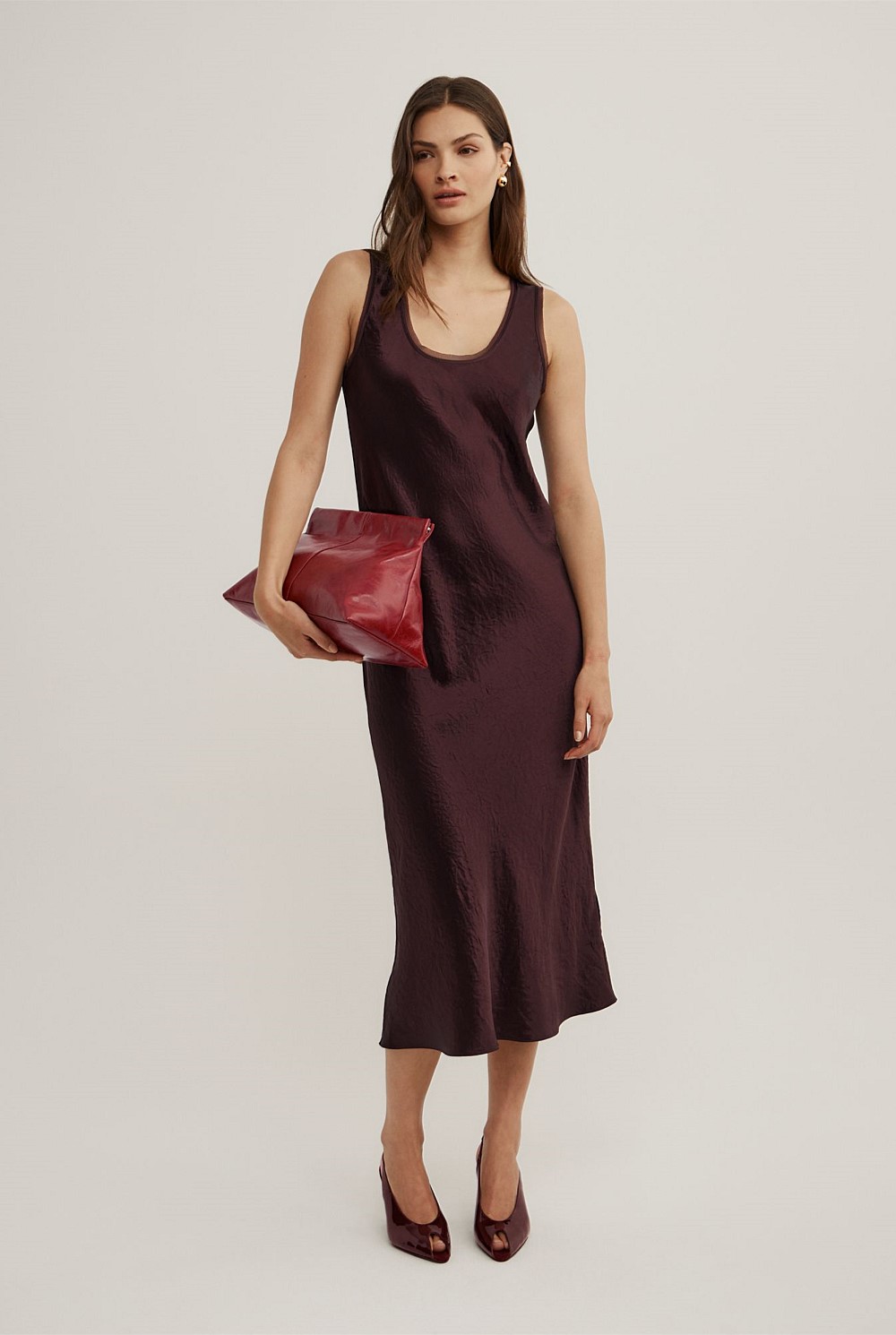 Scoop Neck Slip Dress