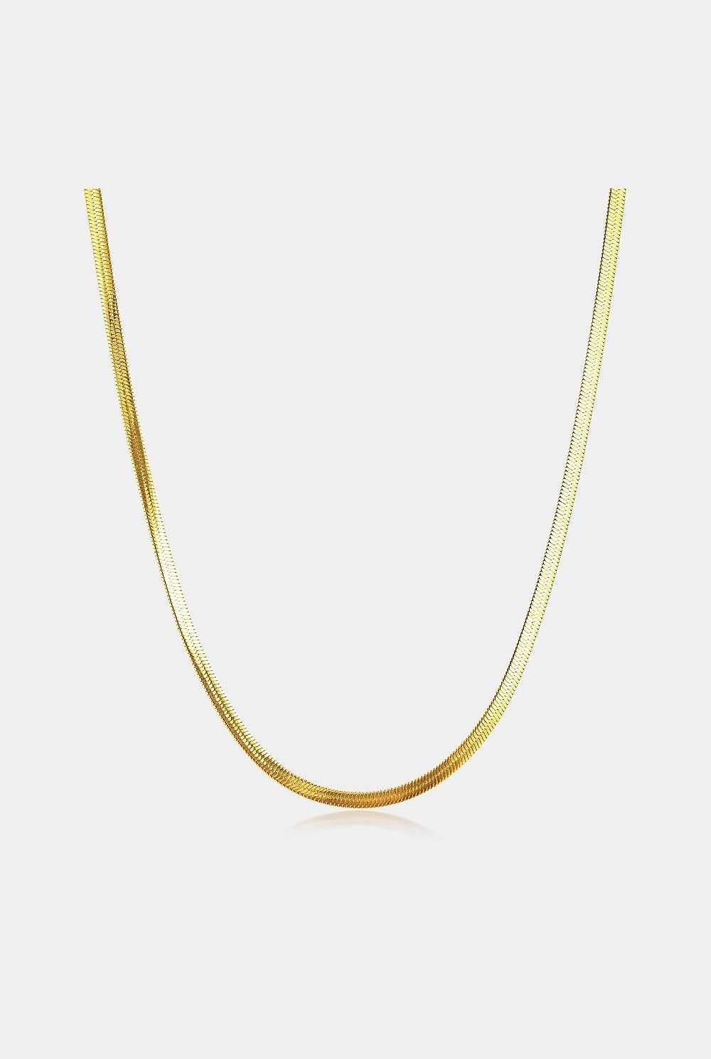 Beau Snake Necklace | 18k Gold
