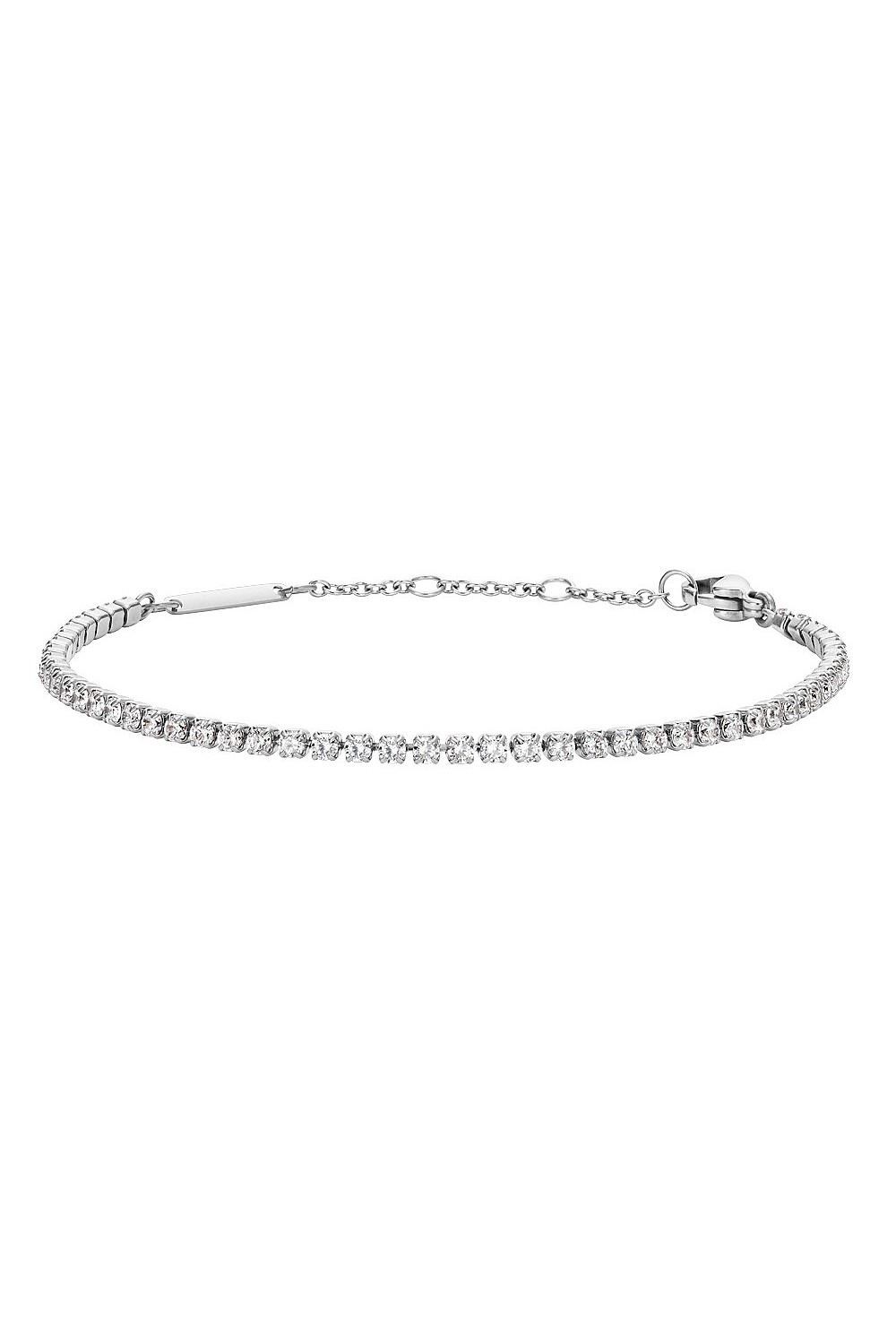 Classic Tennis Bracelet In Silver