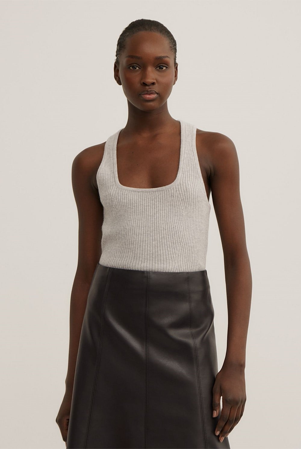 Knit Rib Tank Top