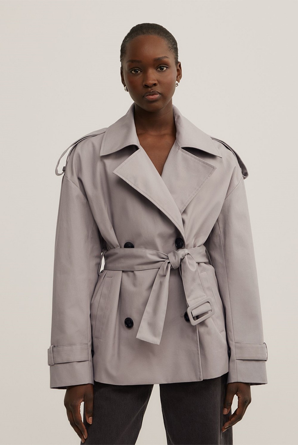 Belted Trench Coat