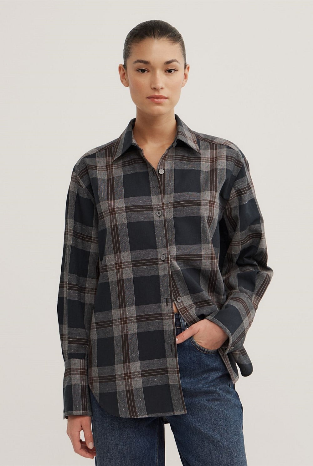 Relaxed Check Shirt