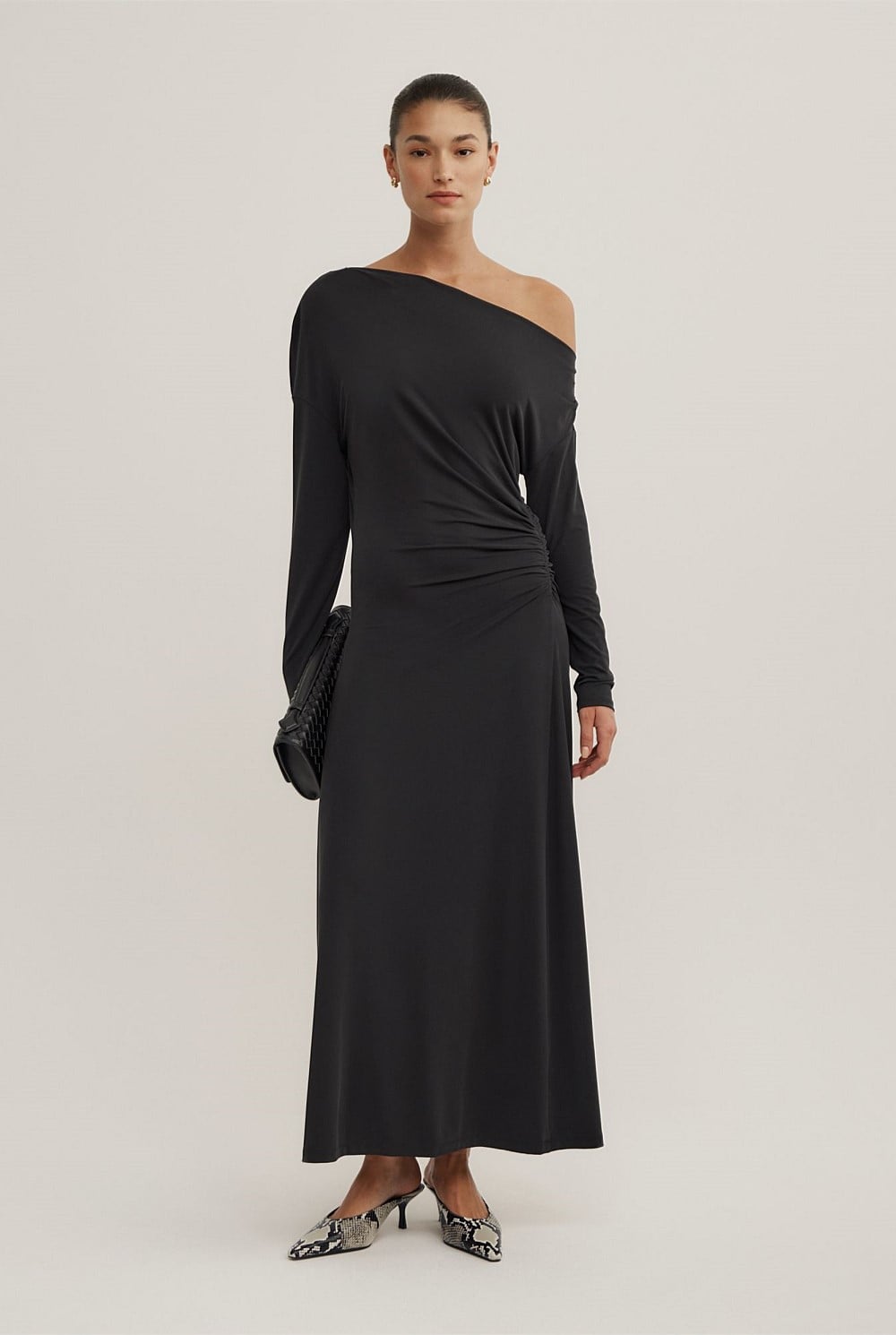 Long Sleeve Off Shoulder Dress