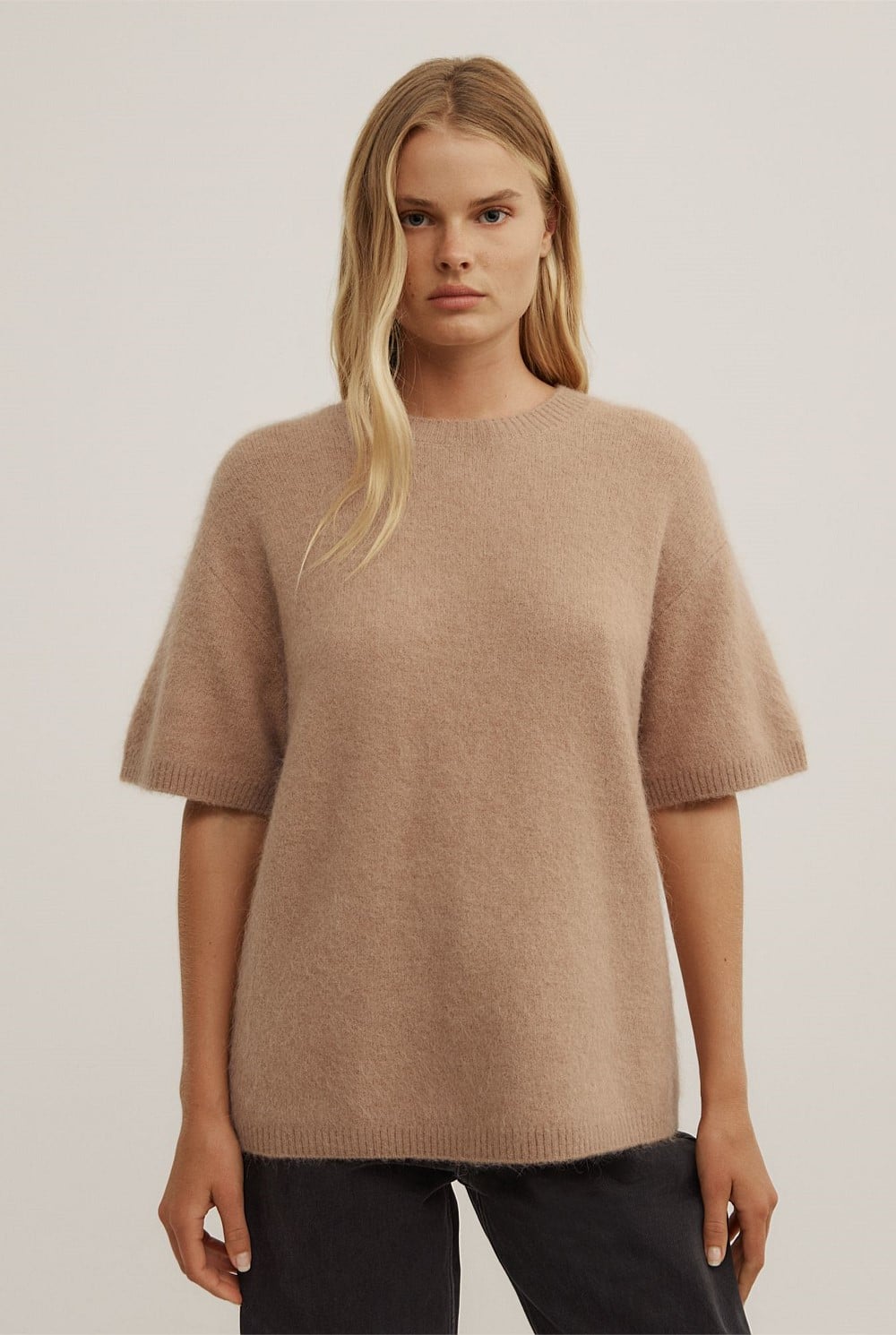 Oversized Fluffy T-Shirt