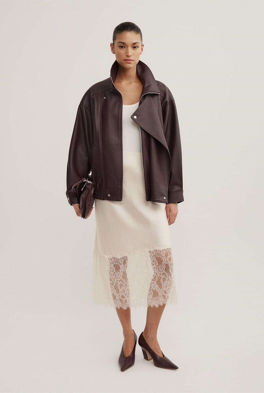 Lace Trim Skirt