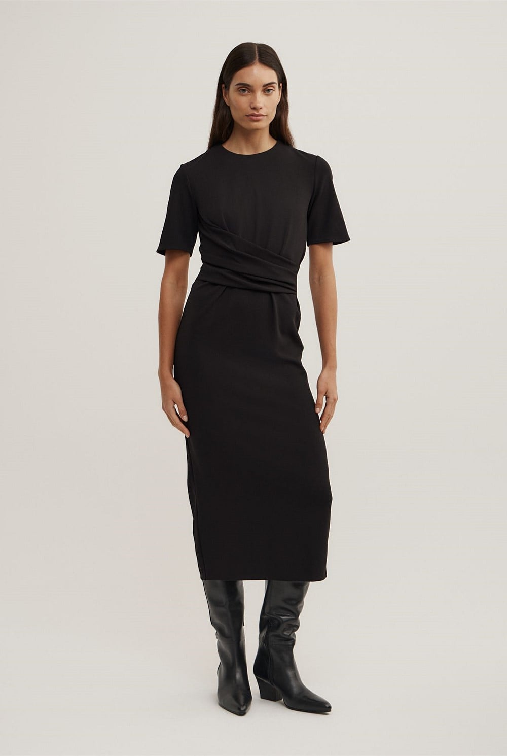 Wrap Detail Dress