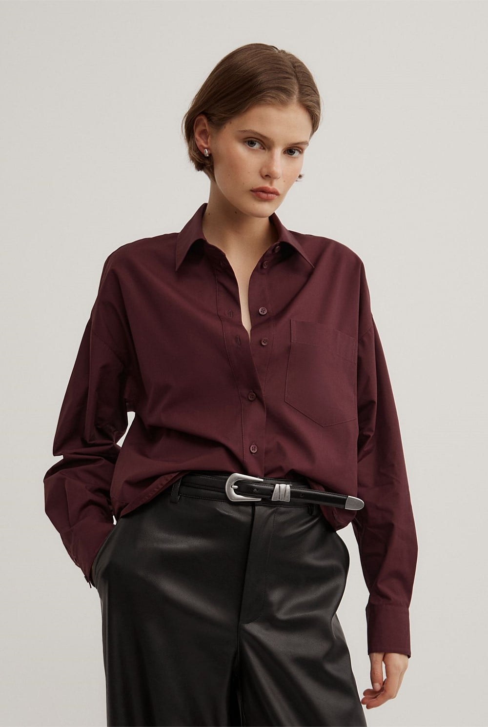 Sheer Insert Shirt