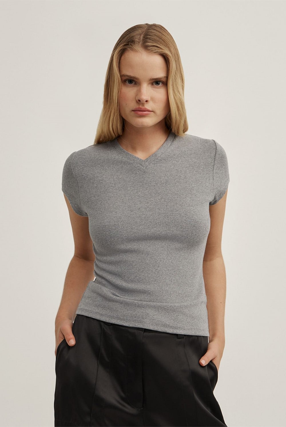 High V-Neck T-Shirt