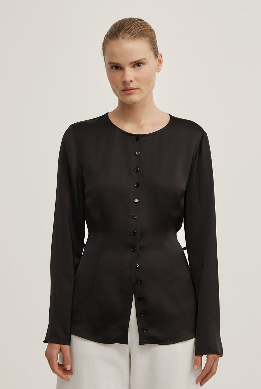 Button Through Top