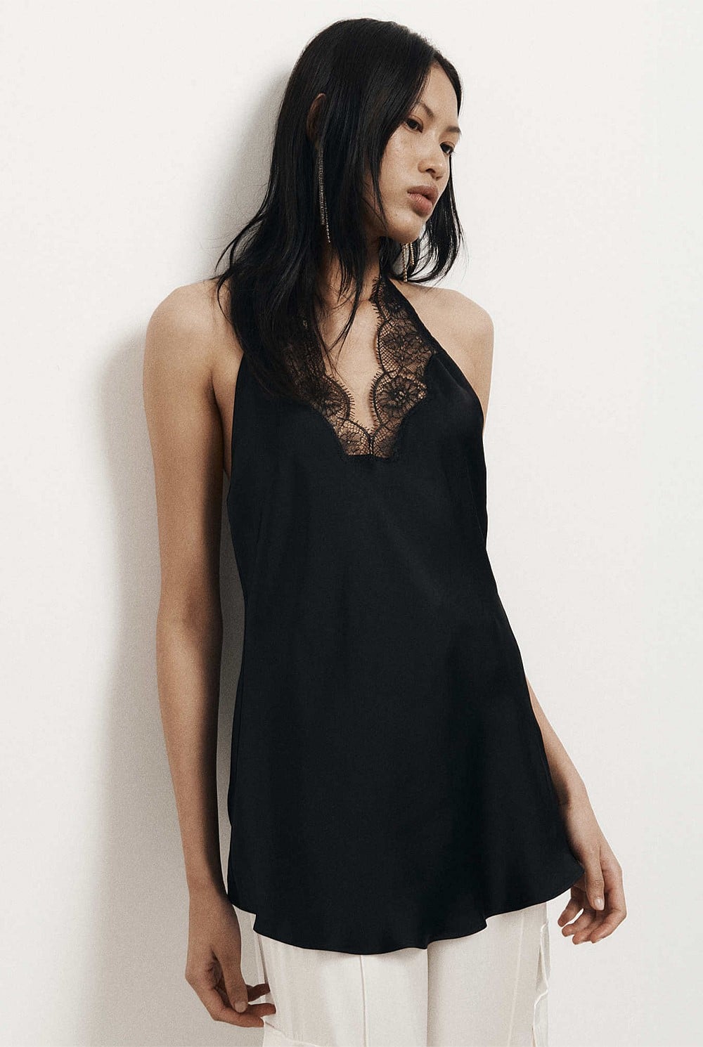 Lace Halter Top