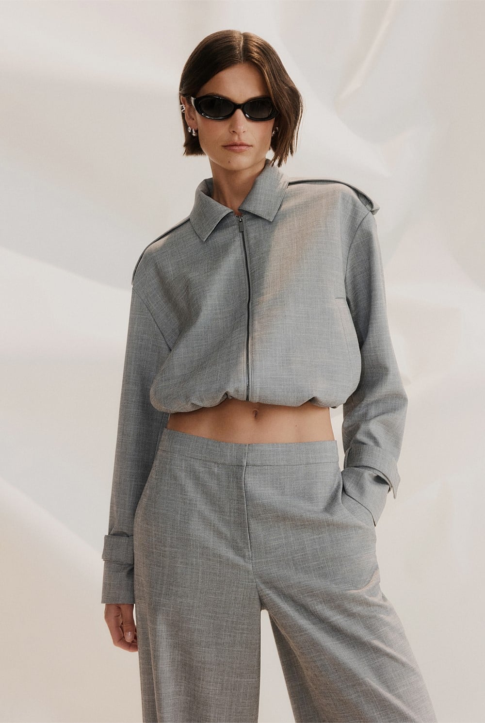 Fluid Bomber Jacket