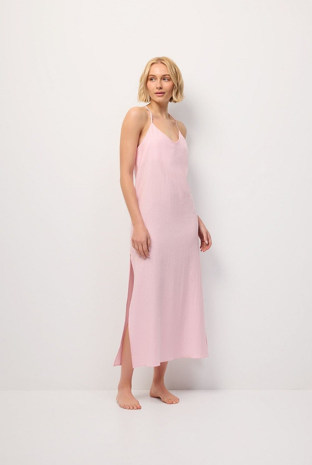 Camisiole Slip Dress Long