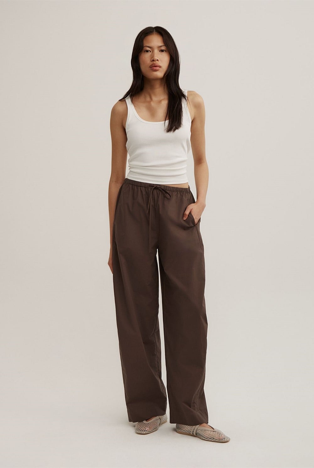 Pull On Barrel Pant